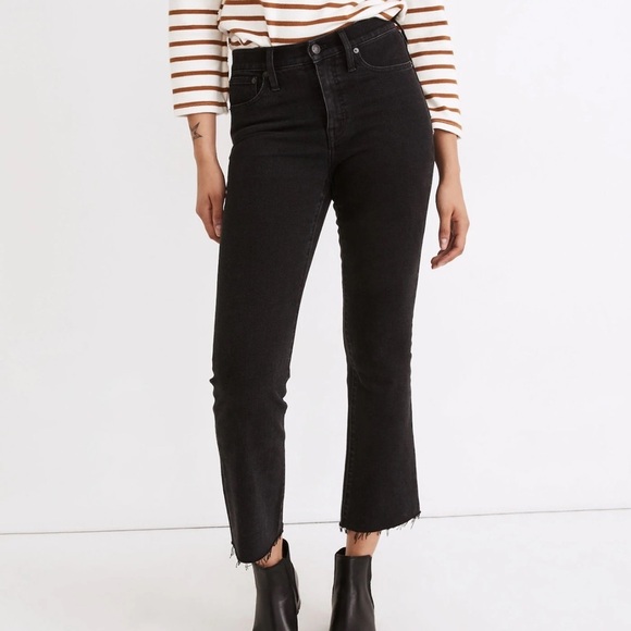 Madewell Cali Demi-Boot Jeans in Edmunds Wash: Raw-Hem Edition 25 - Picture 2 of 9